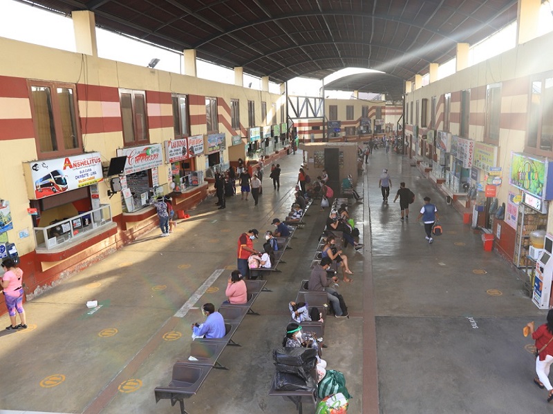 Chimbote: terminal terrestre suspende salidas de buses desde las 11 de la noche