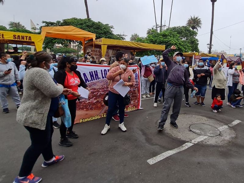 Chimbote: Lomas de Sider no quiere que municipalidad titule sus lotes