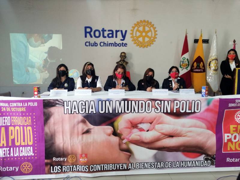 Chimbote: Hoy se inicia campaña de vacunación contra la polio