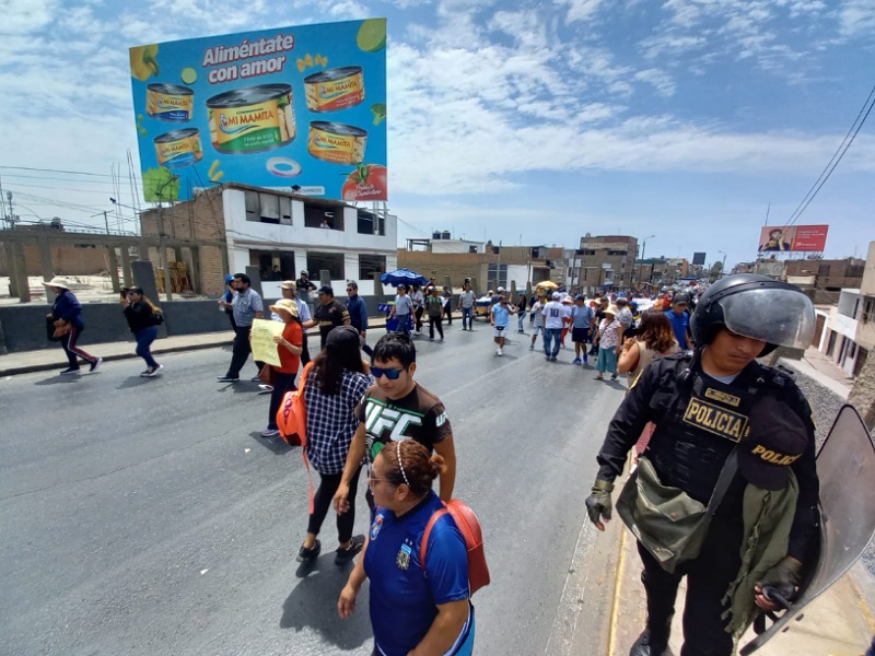 Chimbote: Paro no, movilización sí