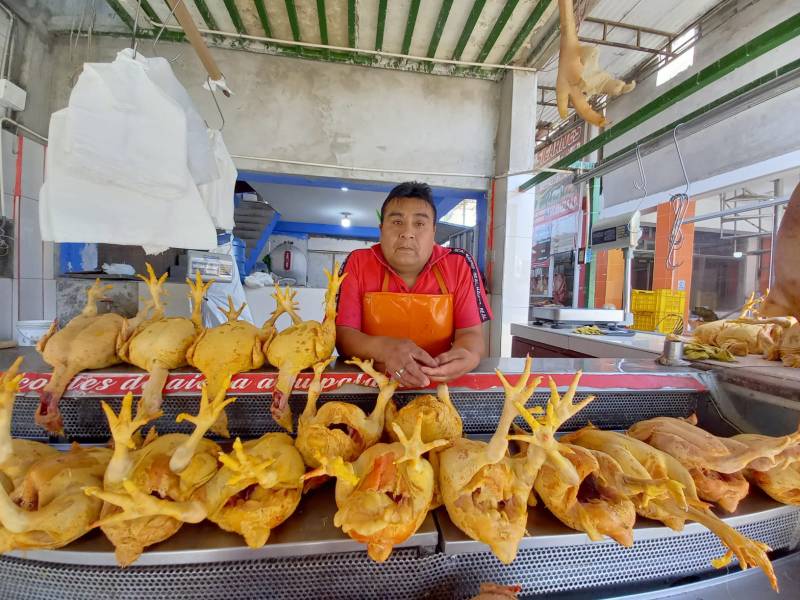 Chimbote: Vendedores de pollo temen que gripe aviar afecte sus negocios