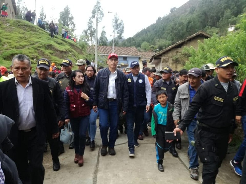 Presidente declara en emergencia la provincia de Pomabamba