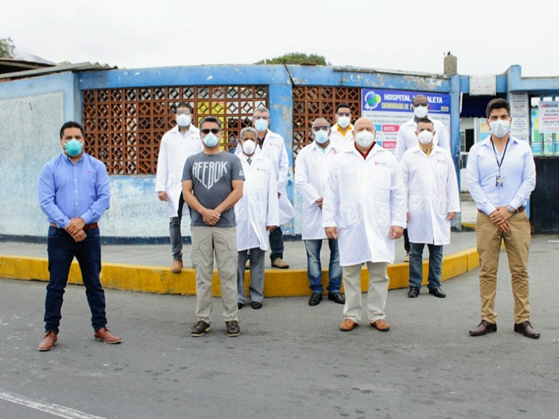 Coronavirus: Médicos cubanos ya atienden en hospitales de Áncash