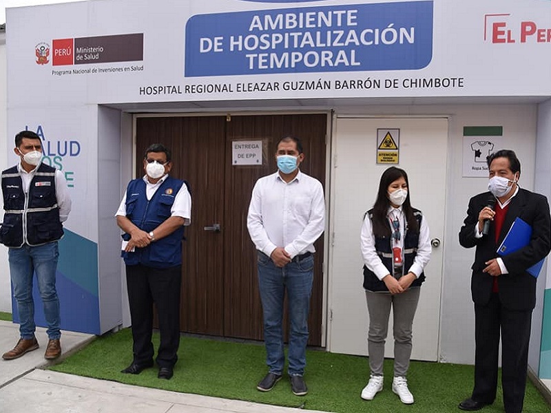 Coronavirus: Habilitan sala de hospitalización temporal en el “Regional”