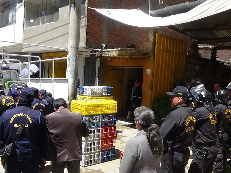 Huaraz: clausuran avícolas no autorizadas